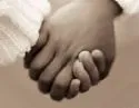 Holding hands, Mom (dad) & Child