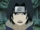 a background of Sasuke