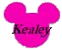 mickey with kealey on it