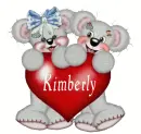creddy bears with kimberly on it