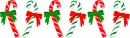 candy cane border