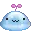 cute blue jelly