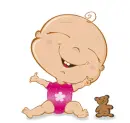 Happy baby