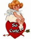 Little Girl sitting on Heart