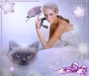 Lady and Cat
