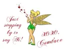 Just stopping by to say hi-Candace