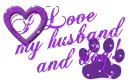 I love my husband and dog-2