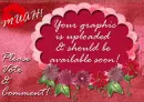 Graphic is uploaded