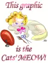 This graphic is the Cat's MEOW!