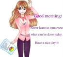 good morning