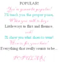 Popular-From the Musical Wicked