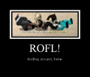 laughing