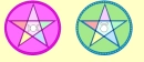 girl and boy pentacle tile