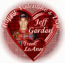 Jeff Gordon Happy Valentine's Day Men