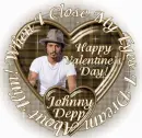 Johnny Depp Happy Valentine's Day