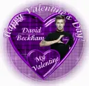 David Beckham Happy Valentine's Day