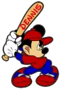 Baseball Mickey - Dennis