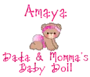 Amaya Dada & Momma's Baby Doll