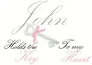 John Holds the key to my heart
