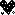black polka-dot heart