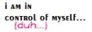 i know myself