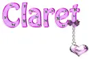 claret