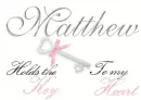 Matthew holds the key to me heart