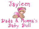 Jayleen Dada & Momma's Baby Doll