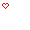 Coloured tiny hearts