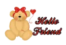 Hello Friend~Bear