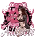 Allison (I heart you)