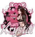 Krystal (I heart you)
