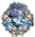 Floral Dolphins - April