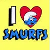 i love smurfs
