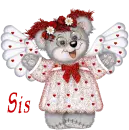 Creddy angle with name Sis