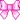 Mini pink bow