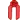 Mini red bow