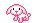 Mini pink puppy