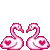 Mini swans