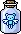 Mini angel in a bottle