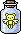 Mini angel in a bottle