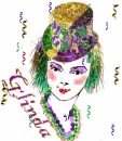 Glinda, Mardi Gras, party