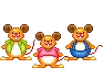 3 mice