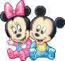 Baby mickey * minnie