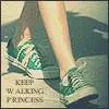 keep walking princess