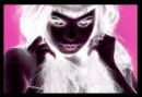pink and black goth punk girl