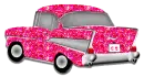 Pink car