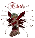 Xmas Fairy Sitting - Edith