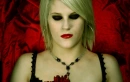 morgan lander of kittie laying in a coffin