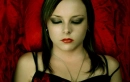 tara mcleod of kittie laying in a coffin